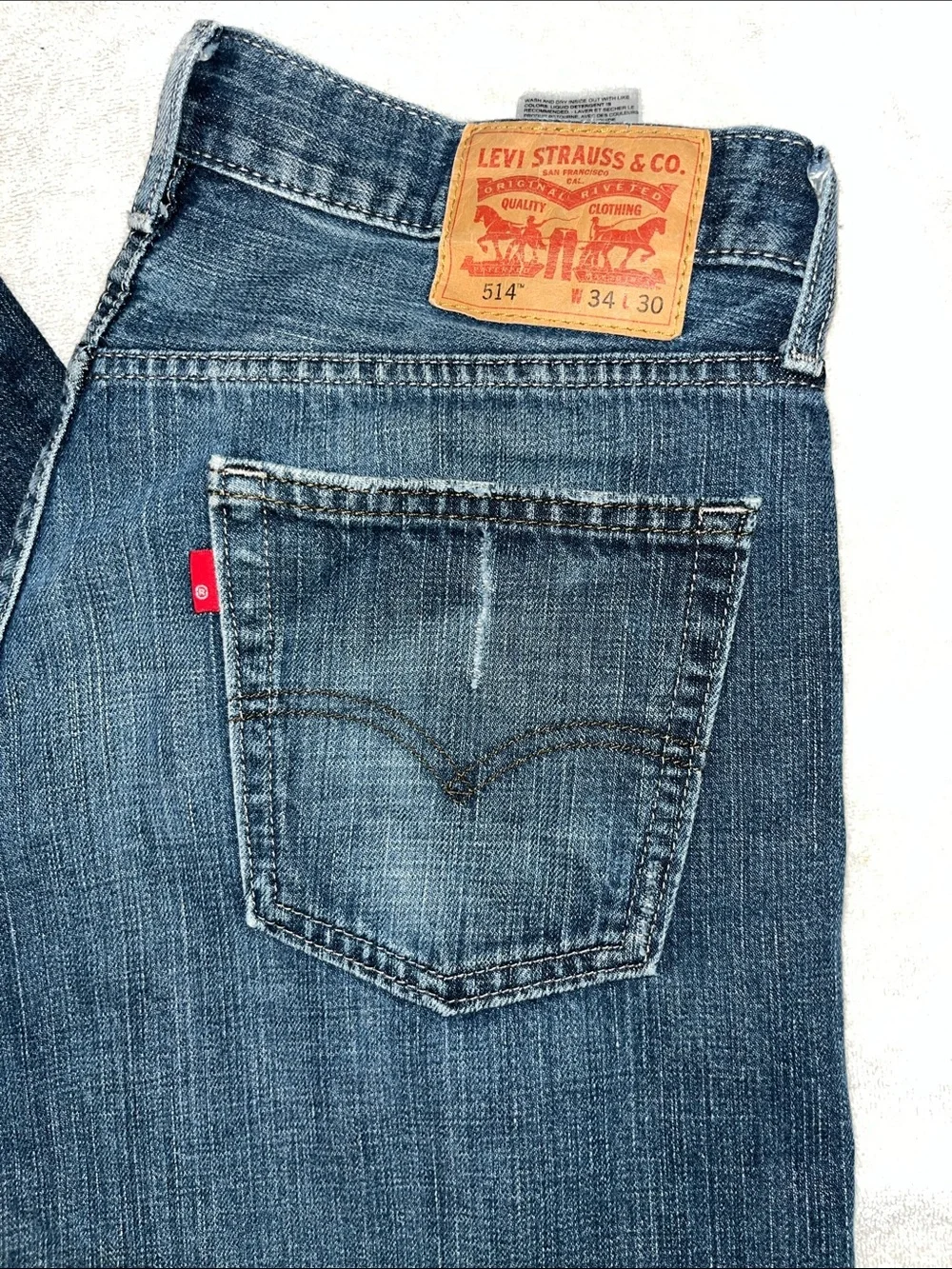 Levi's Men's Indigo Slim Straight Jeans  Item #001
